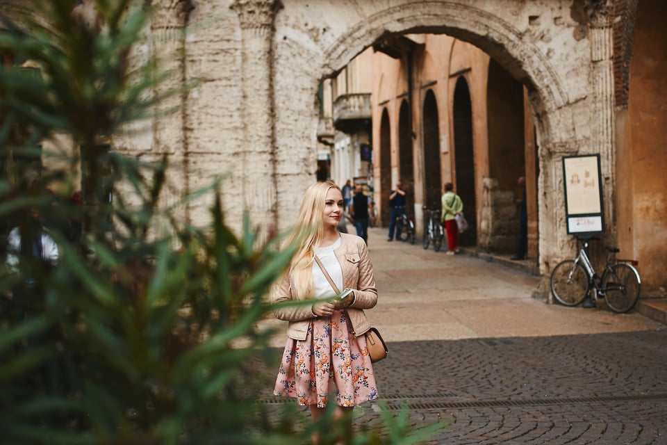 Verona: Professionelles Fotoshooting in der Arena von Verona Verona: ...