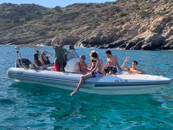 Ios: crociera in barca mattutina da Mylopotas