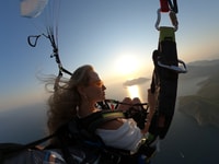 Fethiye, Tandem Paragliding Erfahrung mit Hotel Pickup - Hizvo