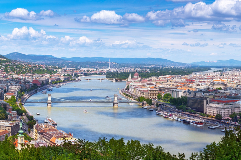 Budapest: Skyline Sightseeing Cruise med utsikt över parlamentet1 timmes nattkryssning