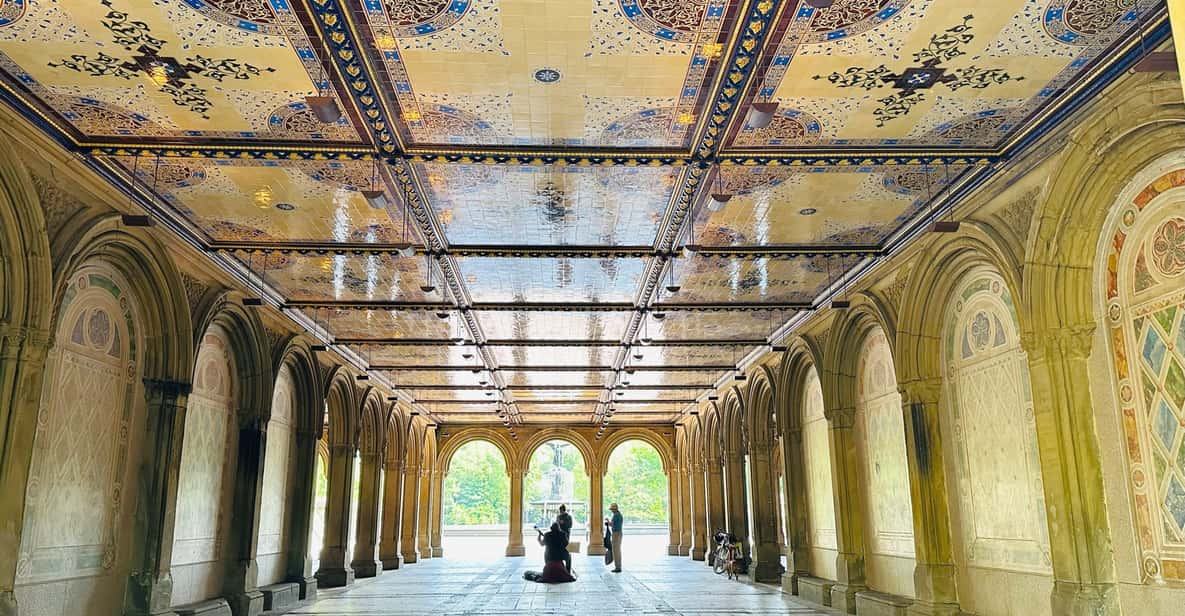 NYC - Central Park: Bethesda Terrace, In their master plan …