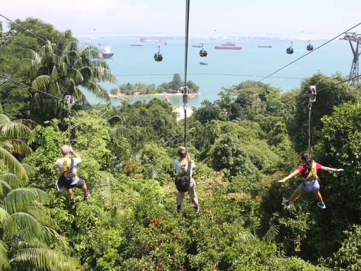 Singapur Sentosa Mega Adventure Park Zipline Ticket GetYourGuide