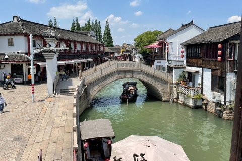 Prywatna wycieczka jednodniowa: miasto Szanghaj i wodne miasto Zhujiajiao