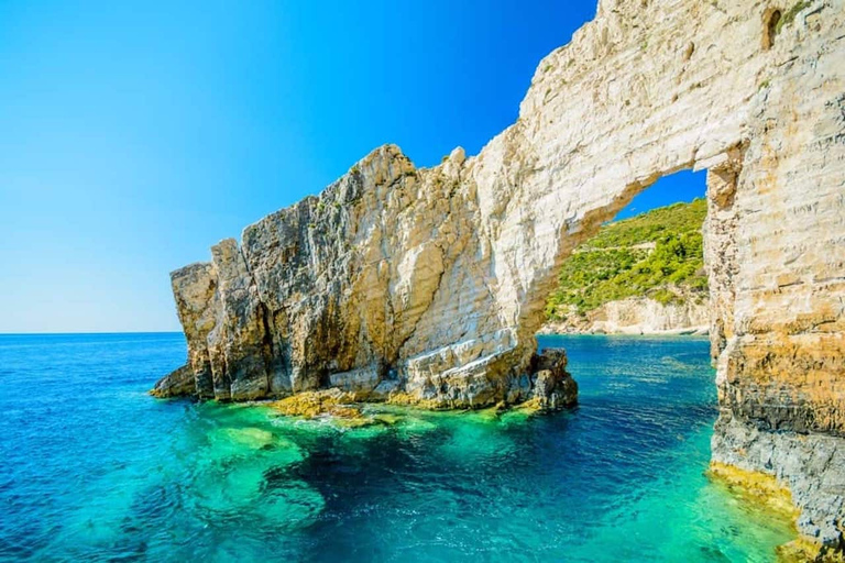 Excursión en barco por el Parque Marino de Zante y avistamiento de tortugas