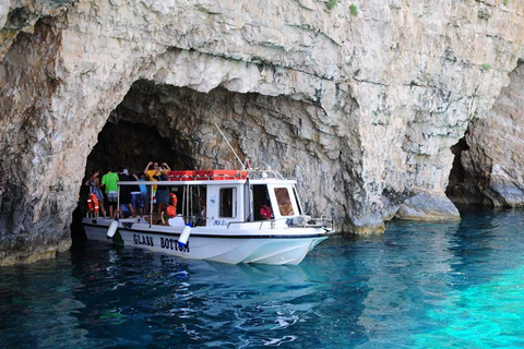 Excursion en bateau à Zakynthos Parc marin et observation des tortuesExcursion en bateau dans le parc marin de Zakynthos et observation des tortues