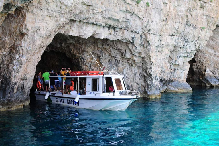 Excursión en barco por el Parque Marino de Zante y avistamiento de tortugas