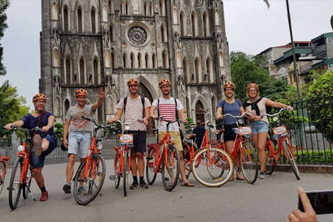 Excursion à vélo dans les lieux charmants de Hanoi