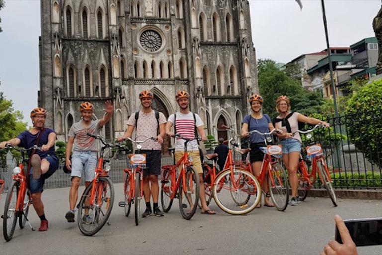 Cykeltur till charmiga platser i Hanoi