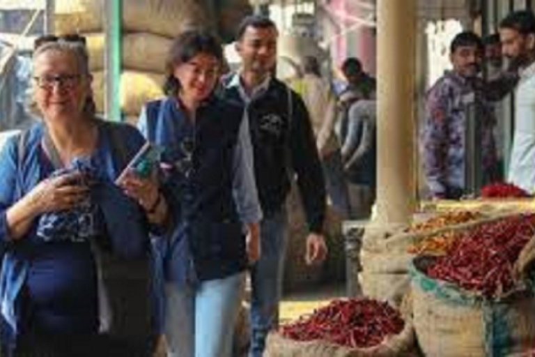 Wycieczka po bazarze i targu przypraw w Starym Delhi
