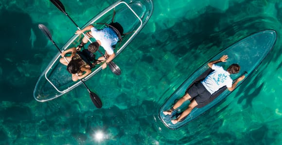 Arrábida: Guided Transparent Kayaking Tour