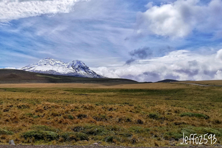 Antisana nationalpark - spaning efter andinska kondorer