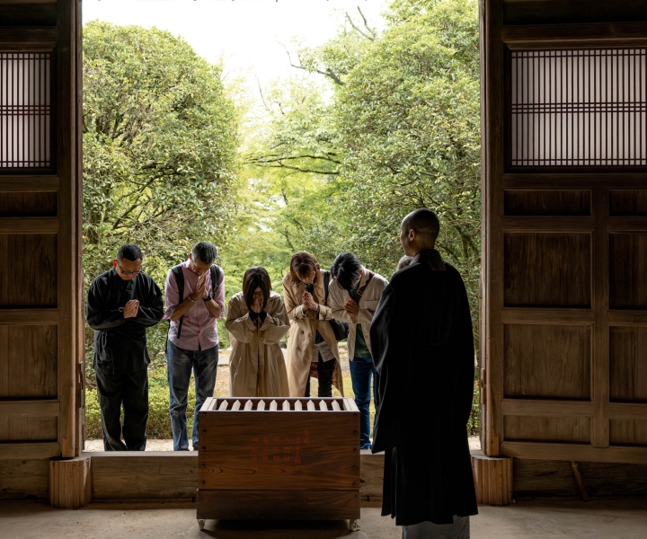 Kyoto: Øv en guidet meditasjon med en Zen-munk