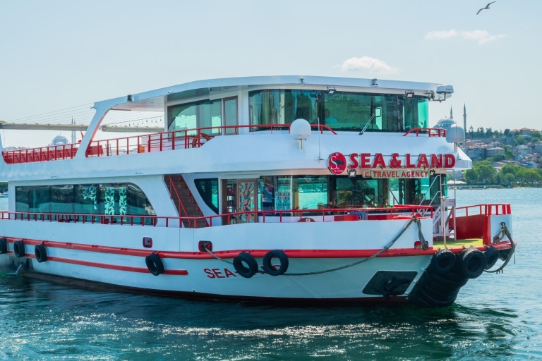 Bosphorus Evening Cruise Tour In Istanbul Evening Istanbul Bosphorus Guided Boat Tour