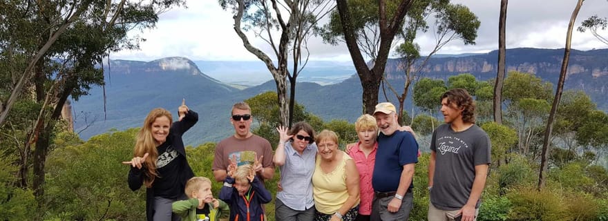 Visite en petit groupe des Montagnes Bleues depuis Sydney