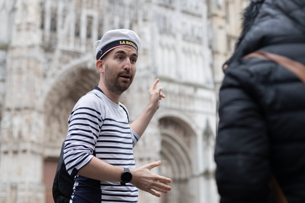 Tour guidato per piccoli gruppi alla scoperta della storia segreta di Rouen