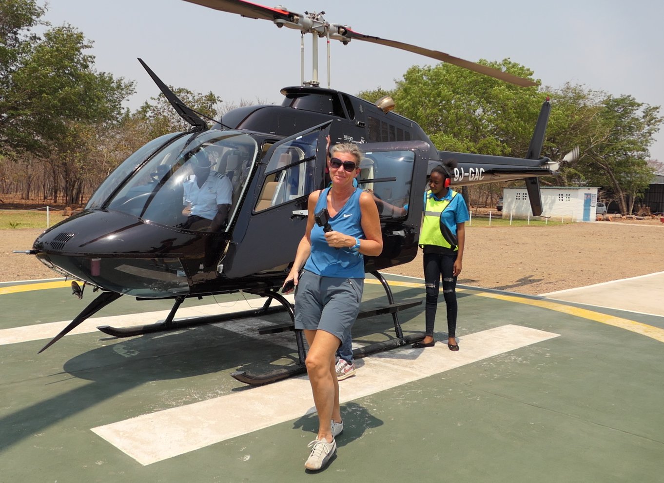 Victoria Falls: Helikoptertur med afhentning på hotellet