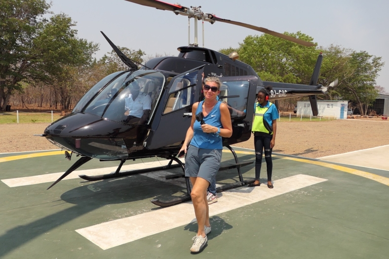 Chutes Victoria : Excursion en hélicoptère15 minutes d'hélicoptère pour les chutes Victoria