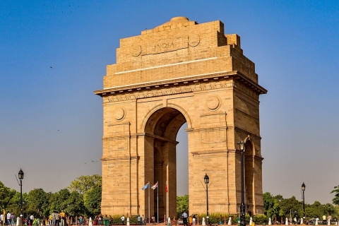 All Inclusive Prywatna półdniowa wycieczka po Delhi samochodemSamochód, kierowca, przewodnik, bilety wstępu