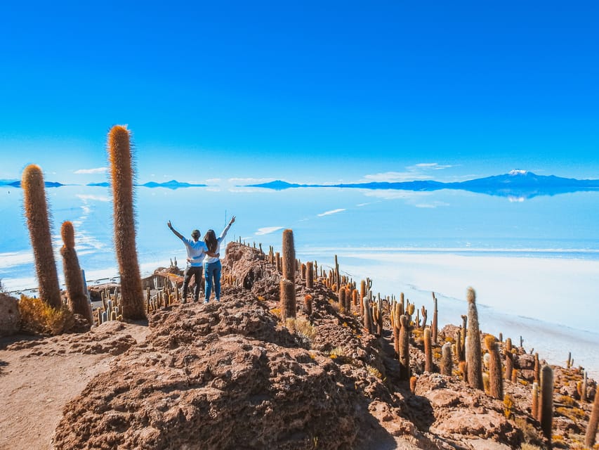 Uyuni Excursión de un día en Jeep por la Isla Incahuasi y el Salar de