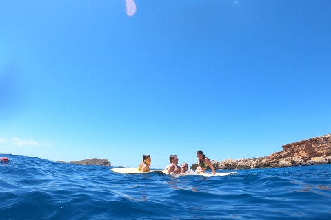 Ibiza: Es Vedrà Morgen- oder Sonnenuntergangs-Bootsfahrt mit SchwimmenBootsfahrt bei Sonnenuntergang