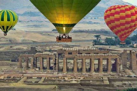 Luxor: Ballon, Quad Bike, Reiten, Feluke mit Mahlzeiten