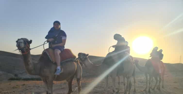 Sunset Camel Ride Agafay Desert Sunset Camel Ride | GetYourGuide