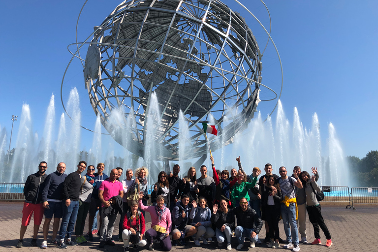 NYC : Bronx, Queens, et Brooklyn visite guidée en autocarTriboro Tour en italien