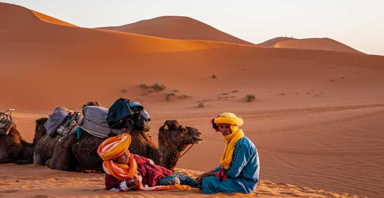 From Fes: 2-Day Merzouga Desert Trip w/Luxury Tent & Dinner