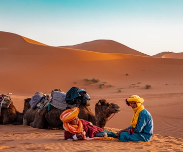 De Fes: Viagem de 2 dias ao deserto de Merzouga com tenda de luxo e jantar