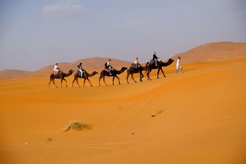 Desde Fez: excursión de 2 días al desierto de Merzouga con tienda de lujo y cena