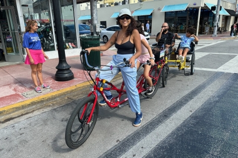 Verhuur van elektrische tandemfietsen in Miami Beach