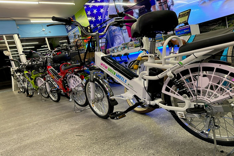 Noleggio bici tandem elettriche a Miami Beach