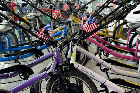 Location de vélos tandem électriques à Miami Beach