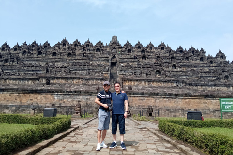 Yogyakarta: Nascer do sol em Borobudur, vulcão Merapi e Prambanan