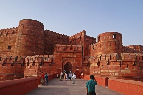 Desde Agra : Excursión al Taj Mahal y Agra con Fatehpur SikriExcursión con comida y entrada