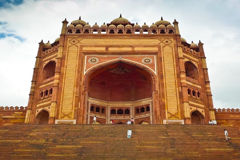 Van Agra: Taj Mahal & Agra Tour met Fatehpur SikriTour met lunch en toegangsprijs