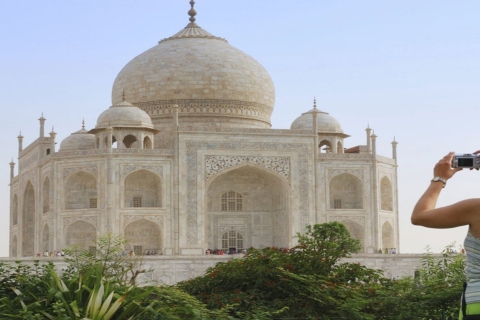 Au départ d'Agra : visite du Taj Mahal et d'Agra avec Fatehpur SikriVisite avec déjeuner et droit d'entrée