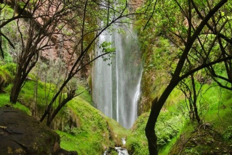 Da Cuzco: tour privato di trekking alle cascate Perolniyocda cuzco: Trekking privato alle cascate di Perolniyoc