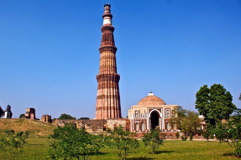 Delhi: Ganztägige private Tour durch Alt- und Neu-DelhiDelhi: Ganztägige private All-Inclusive-Tour durch Alt- und Neu-Delhi