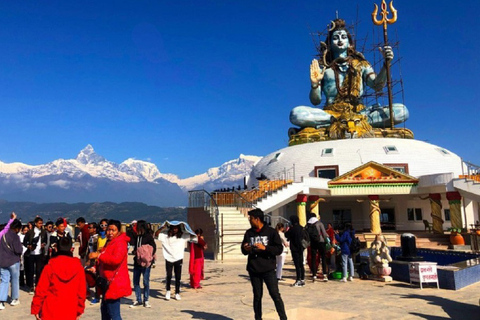 Pokhara: Tour dei punti salienti di Pokhara in autobus