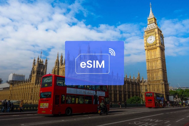 Visit London UK and Europe eSIM Roaming Mobile Data Plan in London, Ontario, Canada