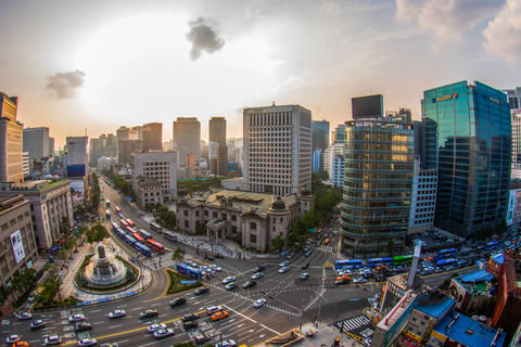 Seoul: stadsrondleiding met hoogtepunten en ophalen en inleveren