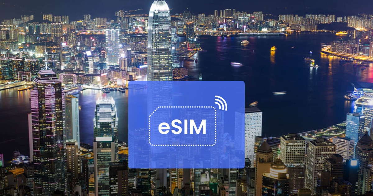 Hongkong China Oder Asien Esim Roaming Mobile Daten Mit Vpn