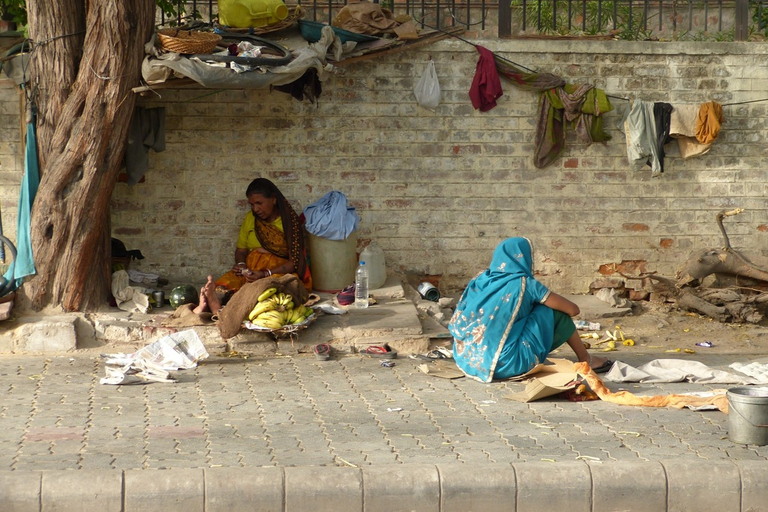 Tour di mezza giornata a piedi nei bassifondi di DelhiTour a piedi dei bassifondi di mezza giornata Delhi