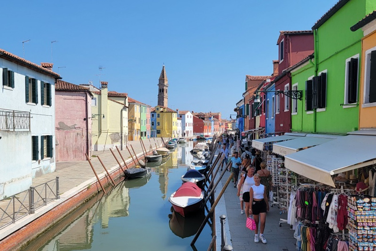 Desde Venecia: Excursión de medio día en barco por las islas de Murano y Burano