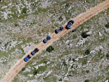 From Split: Dinara Nature Park Quad Adventure with Swimming