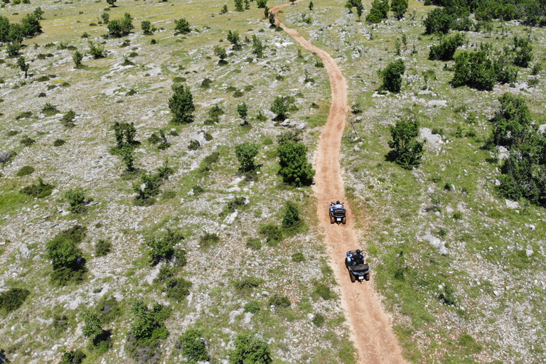 Da Spalato: Parco naturale di Dinara Avventura in quad con pranzoGiro per pilota singolo