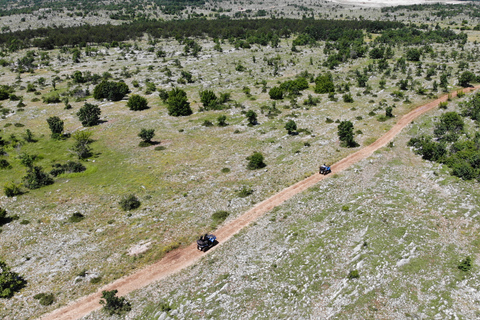 Desde Split: Excursión en quad ATV por el Parque Natural de Dinara con almuerzoVisita guiada en quads nuevos