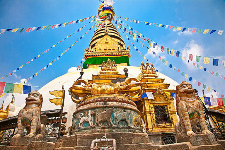 From Kathmandu: Swambhunath & Durbar Square Half Day Tour