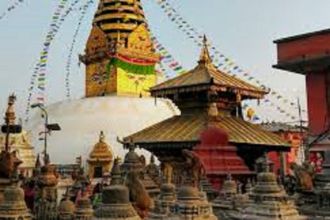 From Kathmandu: Swambhunath & Durbar Square Half Day Tour